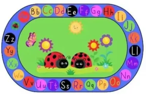 Bugs In A Rug Lady Bug Classroom Area Rug