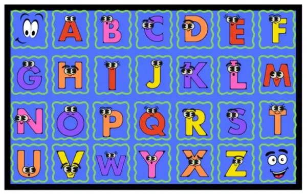 Alphabet ABC Educational Rug