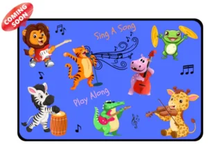 Jungle Jam Classroom Area Rug