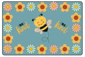 Bee Kind Classroom Rug