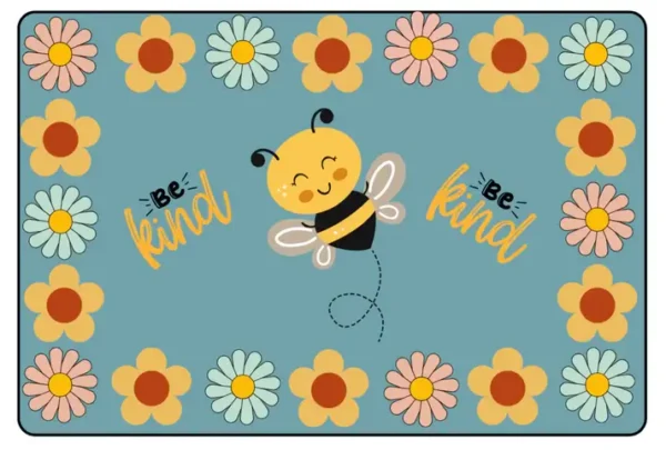 Bee Kind Classroom Rug